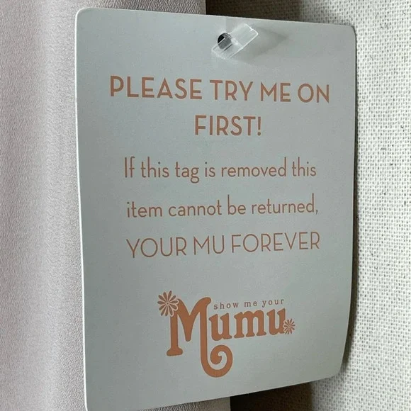 Show Me Your MuMu Emma Ruffle Maxi Dress Show Me The Ring Crisp Size Large SR46 - Picture 6 of 9